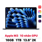 MacBook Air M3 13 inch 2024 8CPU 10GPU 16GB 1TB | Chính hãng Apple Việt Nam