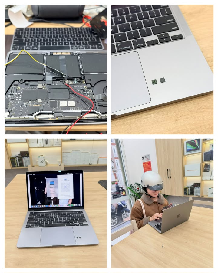Cấp cứu Macbook Pro M1 sạc ko vào 5V
