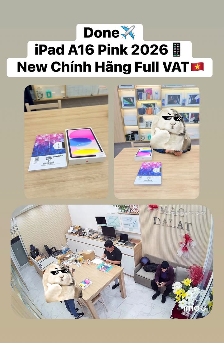 iPad A16 128G New Chính Hãng Full VAT