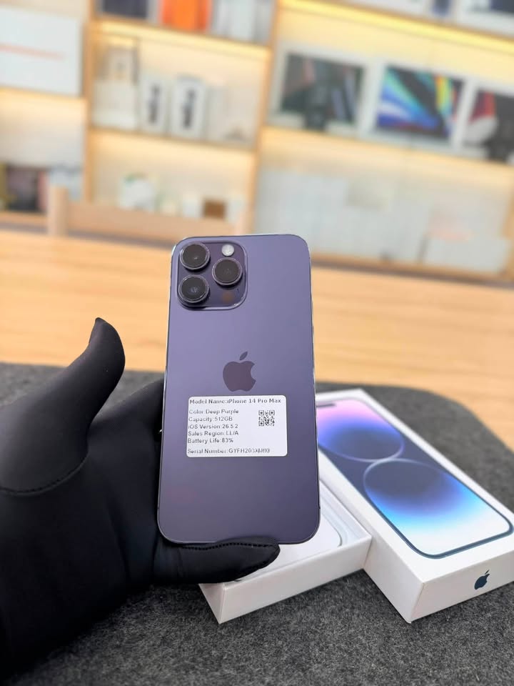 iPhone 14 ProMax 512G Zin Nguyên Bản