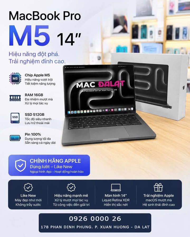 Sửa Chữa MacBook, Điện Thoại, iPad Tại Đà Lạt – Dịch Vụ Uy Tín, Chuyên Nghiệp, Lấy Ngay