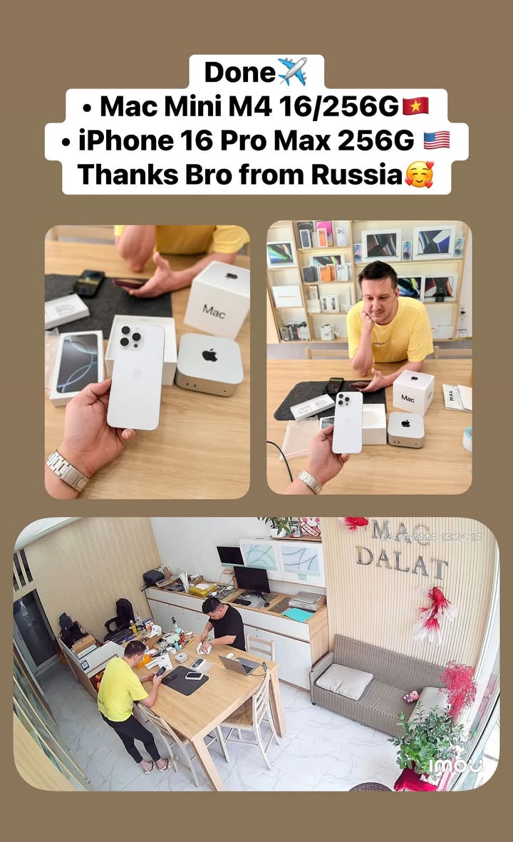 MacMini M4 + iPhone 16 ProMax