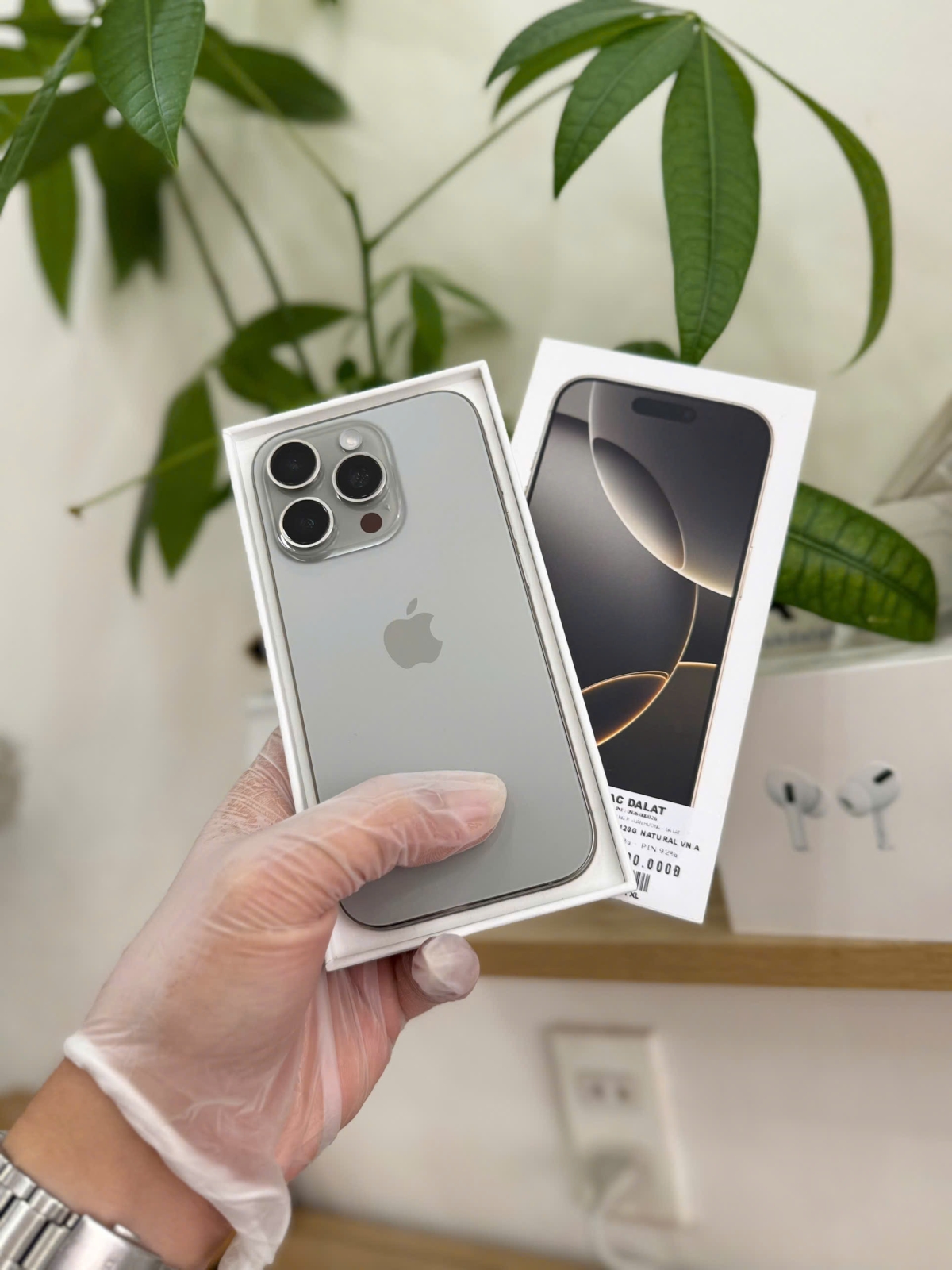 iPhone 16 Pro 128G Natural Fullbox Chính Hãng FPT