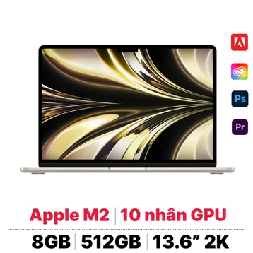 Apple MacBook Air M2 2024 8CPU 10GPU 8GB 512GB I Chính hãng Apple Việt Nam