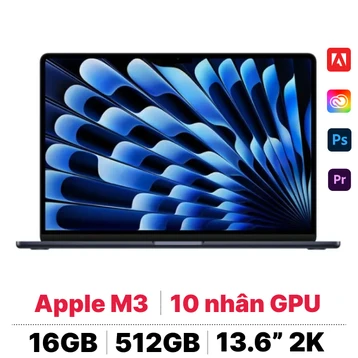 MacBook Air M3 13 inch 2024 16GB - 512GB | Chính hãng Apple Việt Nam