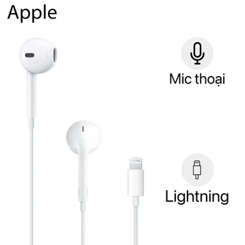 Tai nghe Apple EarPods Lightning MWTY3ZA/A | Chính hãng Apple Việt Nam