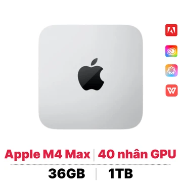Apple Mac Studio M4 Max 2025 16CPU 40GPU 36GB 1TB | Chính hãng Apple Việt Nam