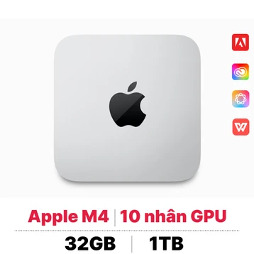 Mac mini M4 2024 10CPU 10GPU 32GB 1TB | Chính hãng Apple Việt Nam